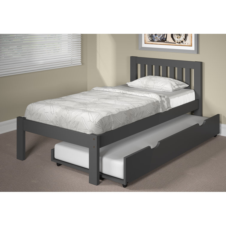 Winston Porter Bowmanville Solid Wood Bed Wayfair Canada